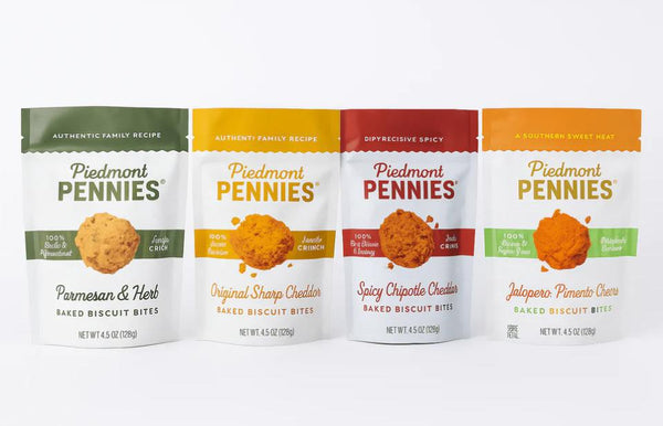 Piedmont Pennies Cheddar Cheese Crackers 4.5 oz