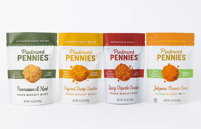 Piedmont Pennies Cheddar Cheese Crackers 4.5 oz