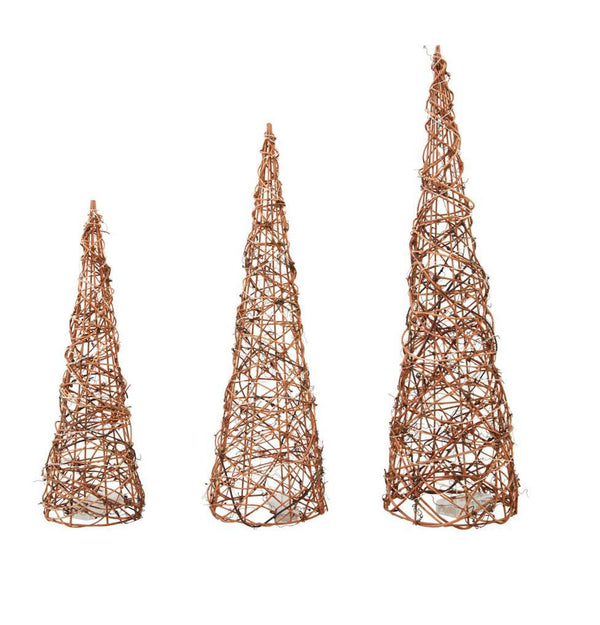 Light-Up Cone Tree