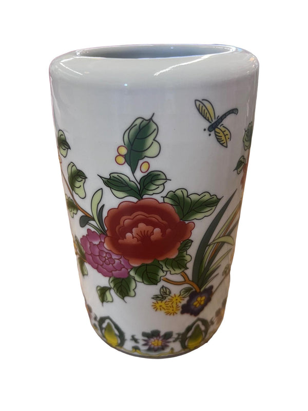 Dragon Fly Porcelain 5” Vase