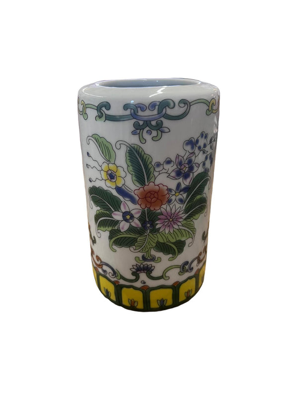 Floral Porcelain 5” Vase