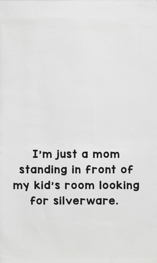 I’m just a mom kid’s room looking for silverware towel