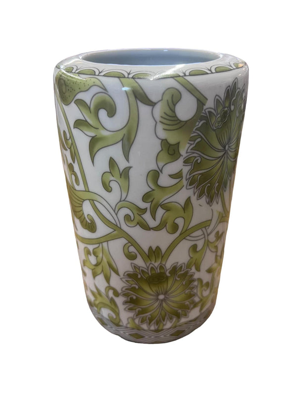 Lemon Green Porcelain 5” Vase