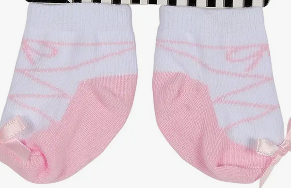 Light-pink-ballerina-Ribbon-Bow-socks
