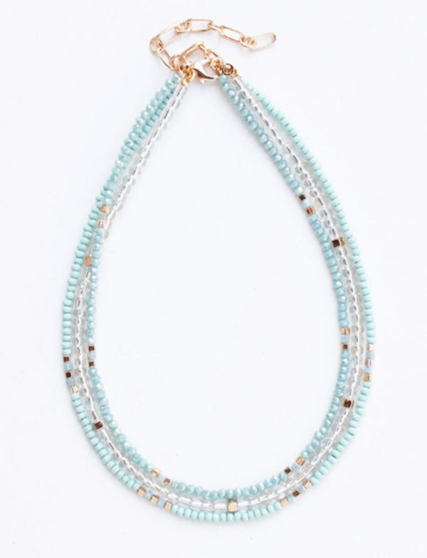 Meghan browne deidra mint necklace