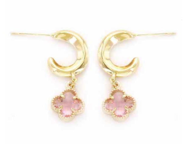 Nalda Pink Earrings