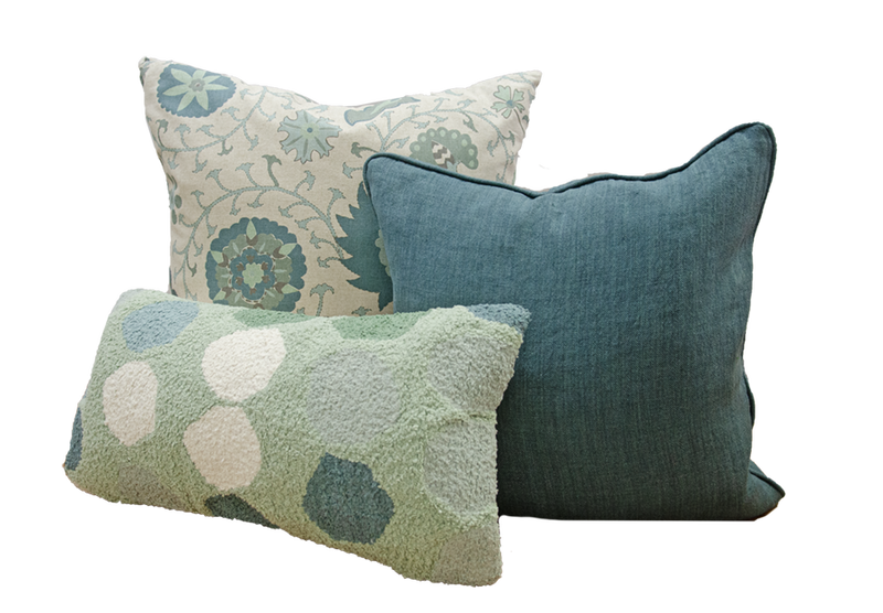 Dewdrop Dots Three Pillow Bundle