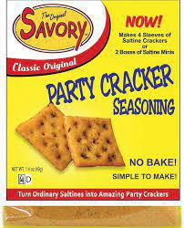 Savory cracker mix