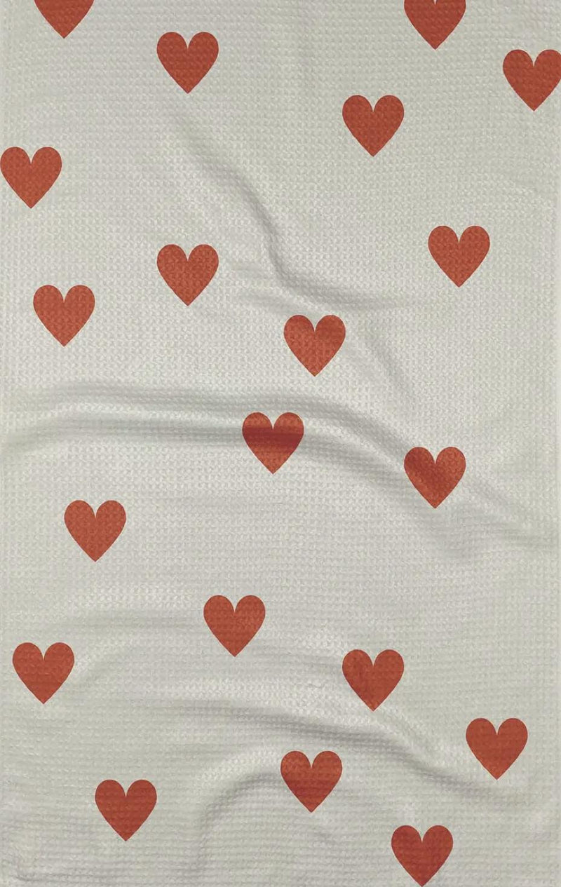 Simple love kitchen towel