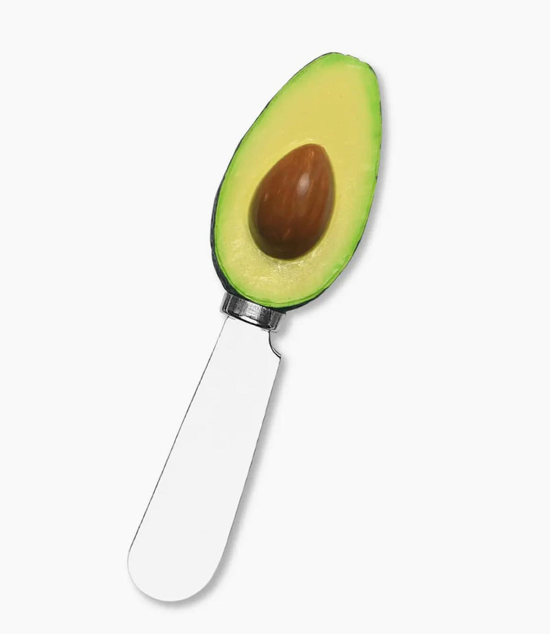 Avocado Polyresin Cheese Spreader