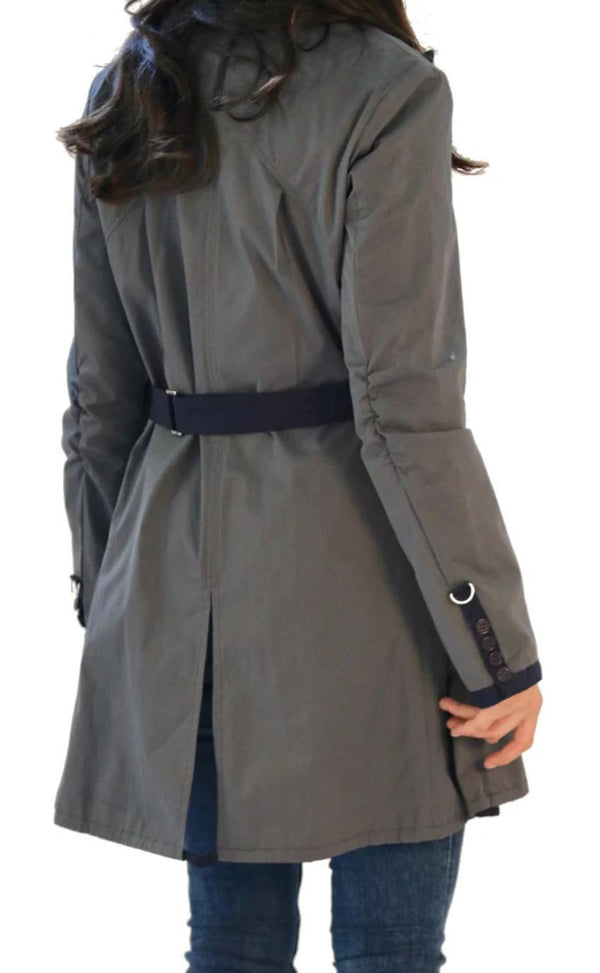 Ciao Milano Amber Waterproof Jacket - Charcoal