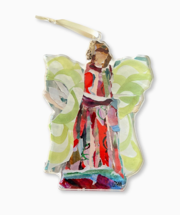 Lauren Dunn Acrylic Angel Ornaments