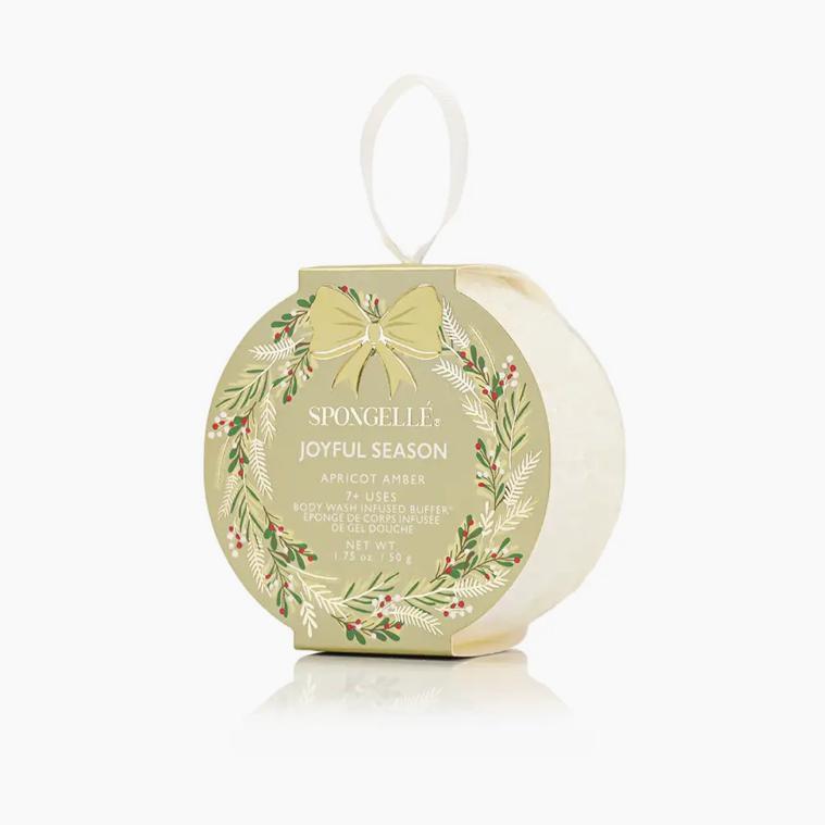 Spongelle Holiday Wreath Body Buffer