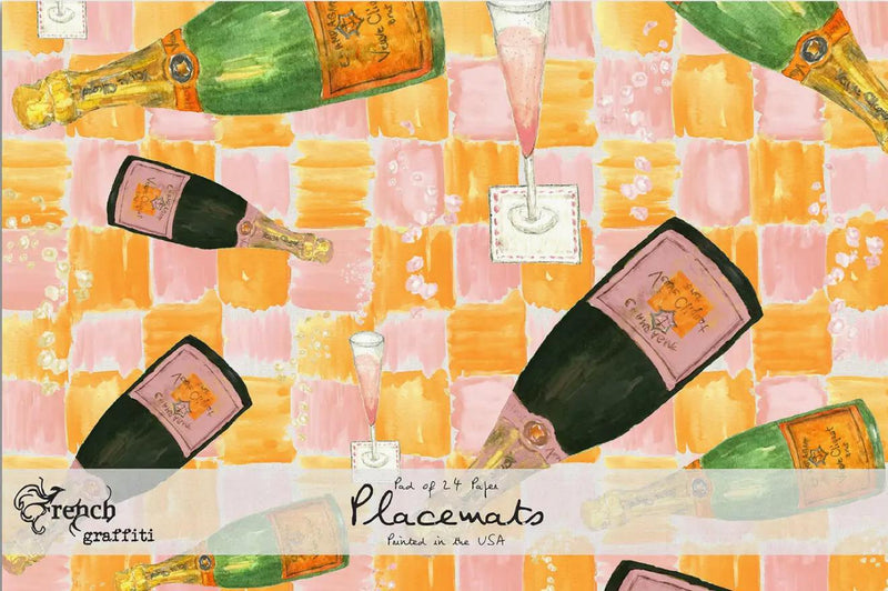 Pop Fizz Clink Paper Placemats