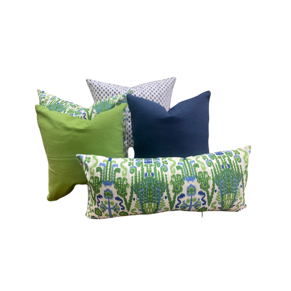 Blue Fern Pillow Bundle