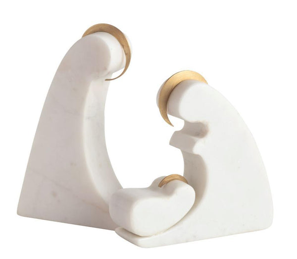 Gold Marble Nativity