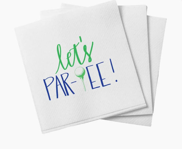 Let’s ParTEE Golf Cocktail Napkins