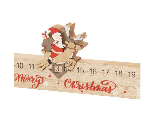 Movable Santa Advent Calendar