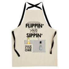 Grill Light Up Opener Apron
