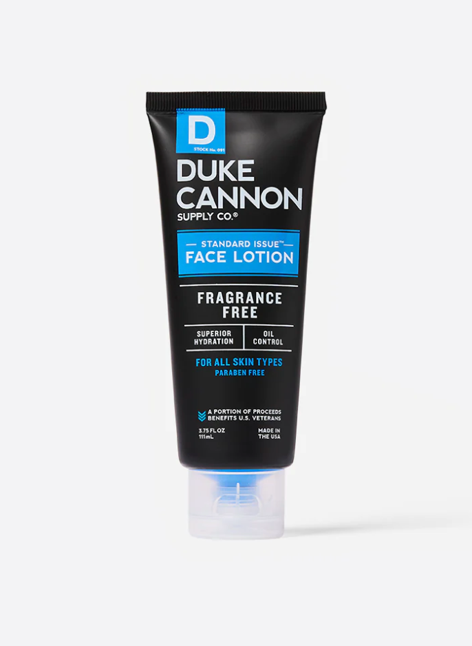 DUKE Cannon Face lotion
