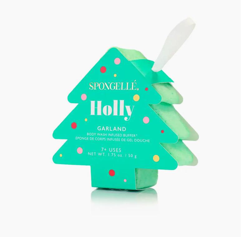 Spongelle Holiday Tree Ornament Body Buffer