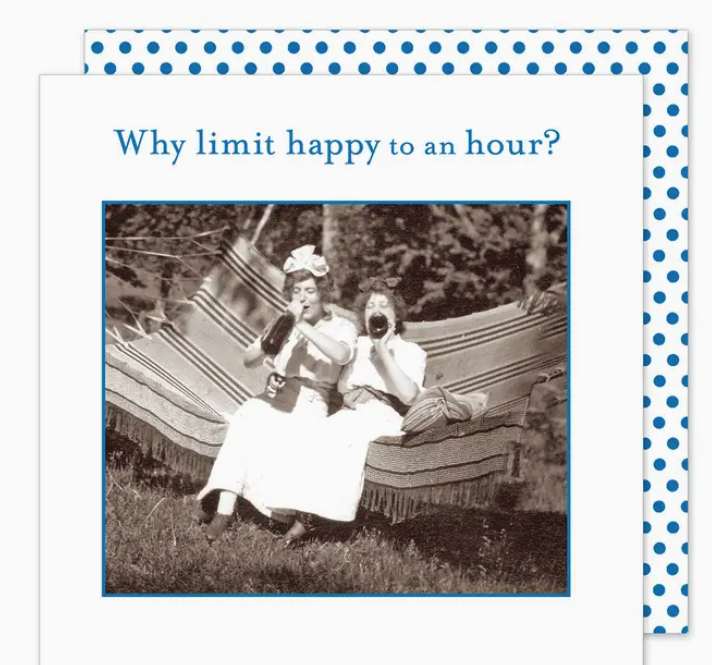 Happy Hour Cocktail Napkin