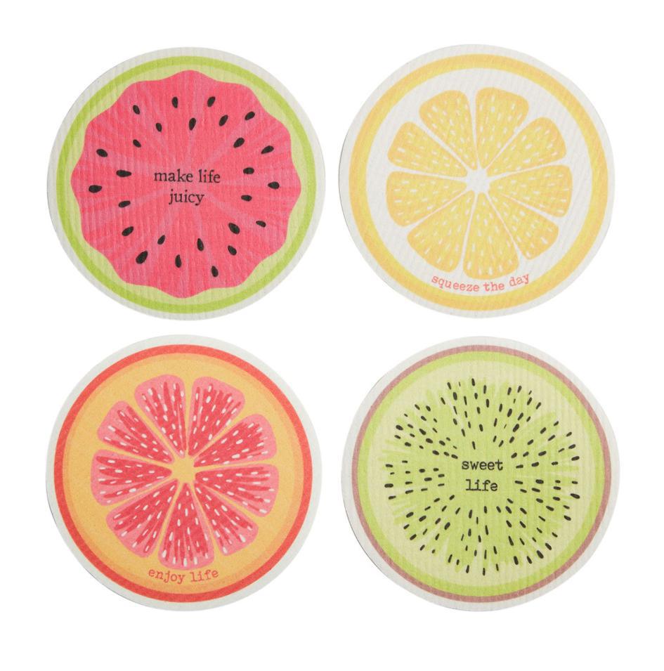 Fruit Sponge Dishcloths