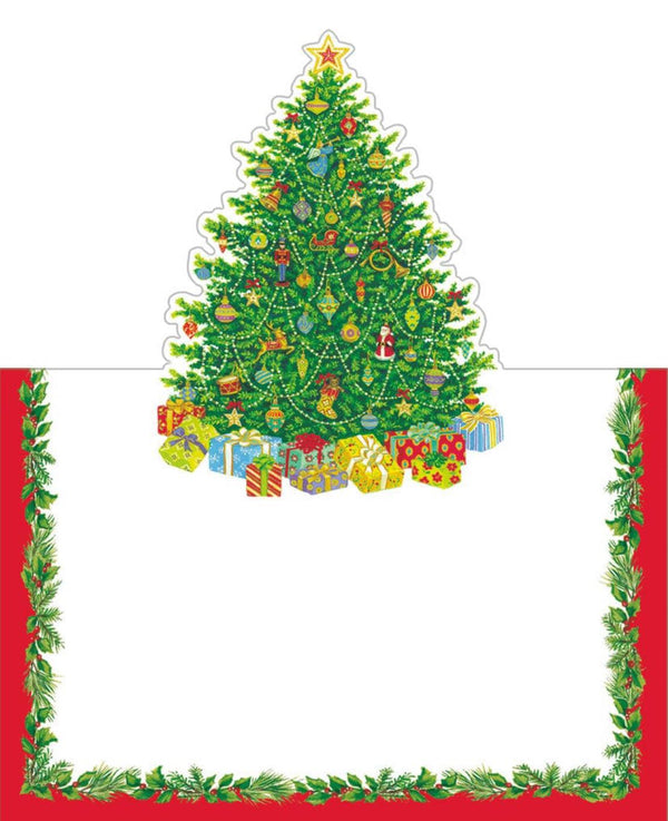 Caspari Christmas Tree Place Cards