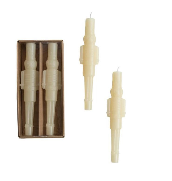 Nutcracker Taper Candle