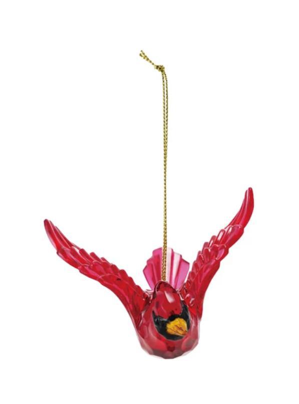 Acrylic Flying Cardinal Ornament