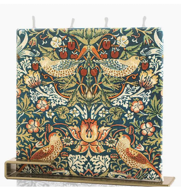 Flatyz Strawberry Theif Square Candle
