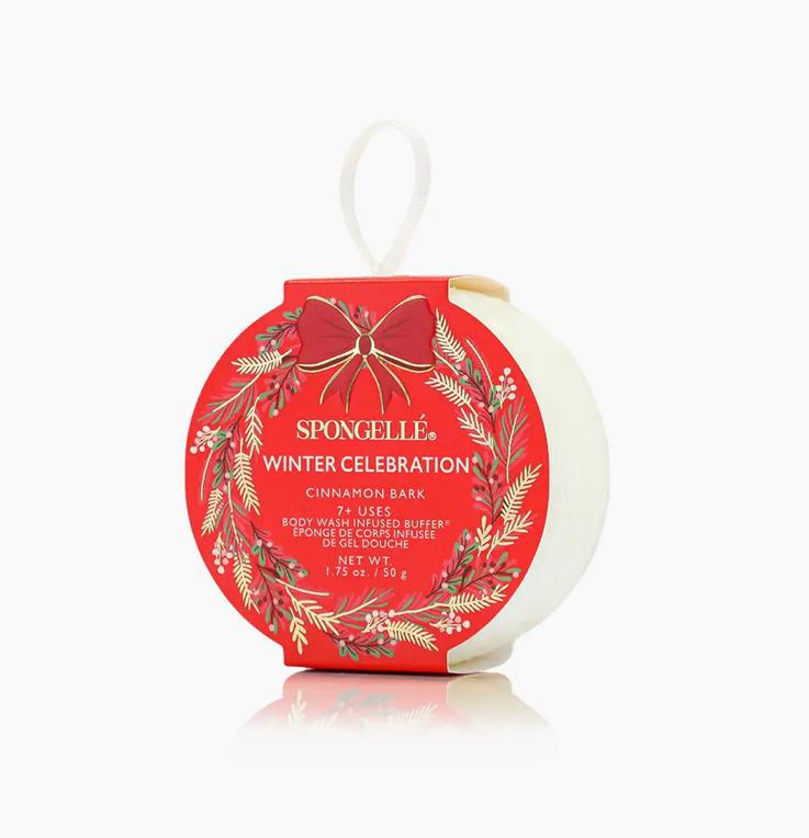 Spongelle Holiday Wreath Body Buffer