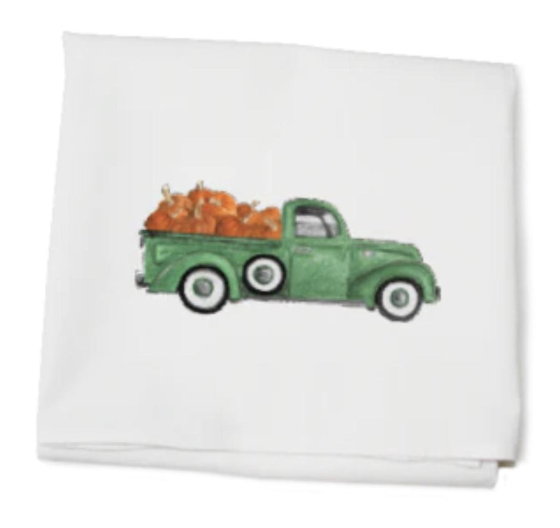 Truck with Pumpkins