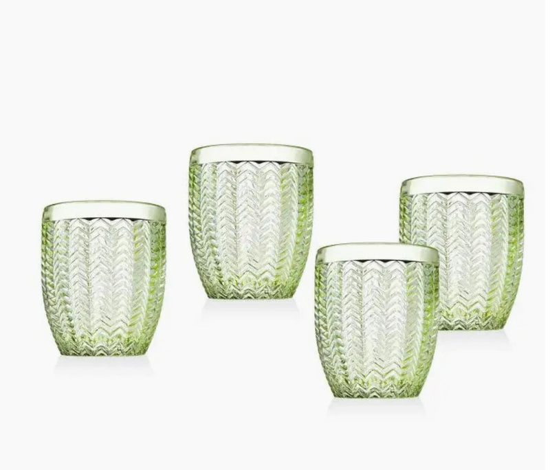 Twill Green Drinkware