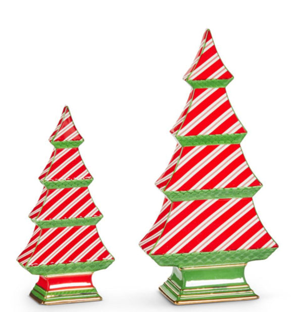 Candy Cane Stripe Tabletop Tree