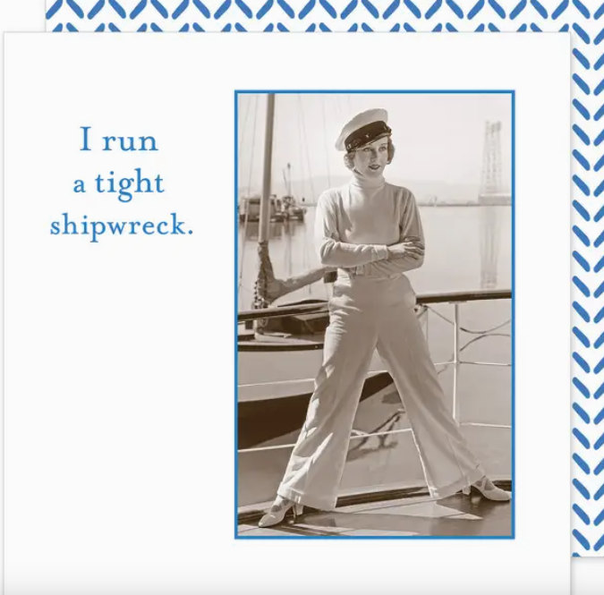 Tight Shipwreck Cocktail Napkin