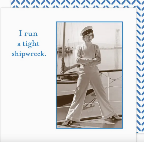 Tight Shipwreck Cocktail Napkin - Thumbnail 2