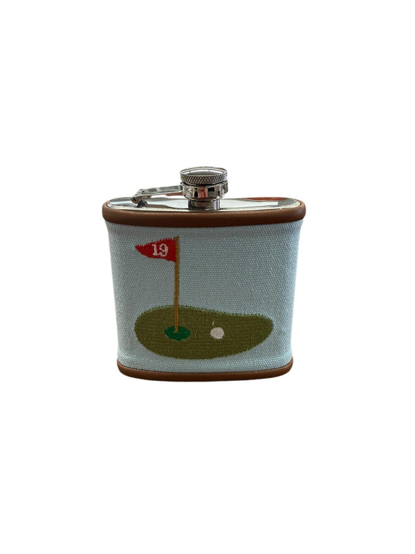 Embroidered Icon Flask
