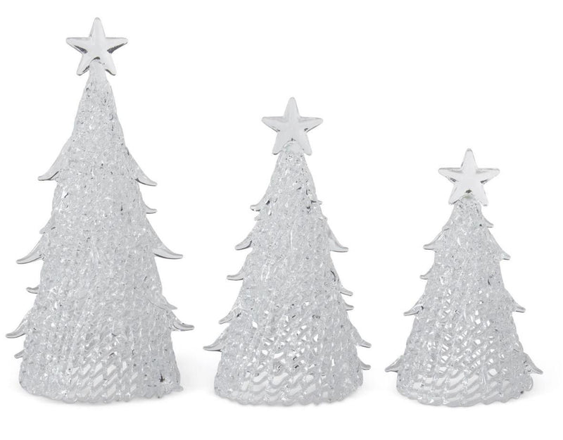 Cut GlassTabletop Christmas Tree w/Star