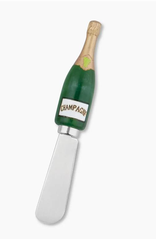 Champagne Cork Resin Cheese Spreader