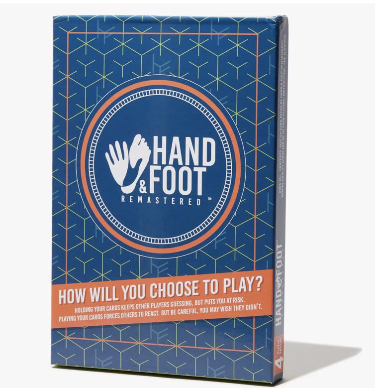 4 Player Hand & Foot Remastered Card Game