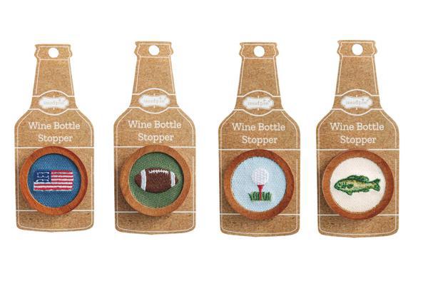 Embroidered Bottle Stoppers