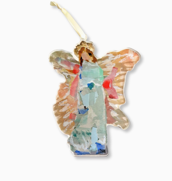 Lauren Dunn Acrylic Angel Ornaments