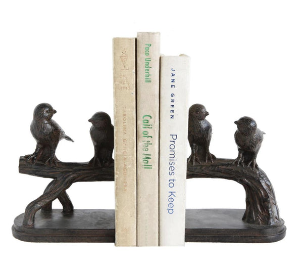 Bird on a Branch Bookends