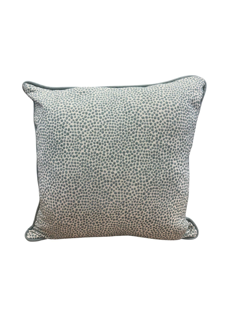 Tully Chenille Dotted Custom Pillow