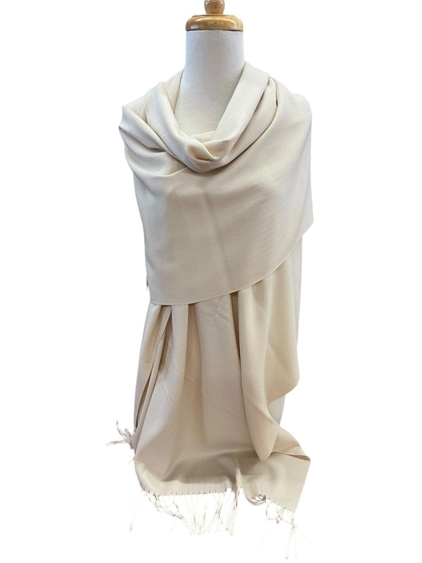 Solid Cashmere Blend Scarf/Wrap