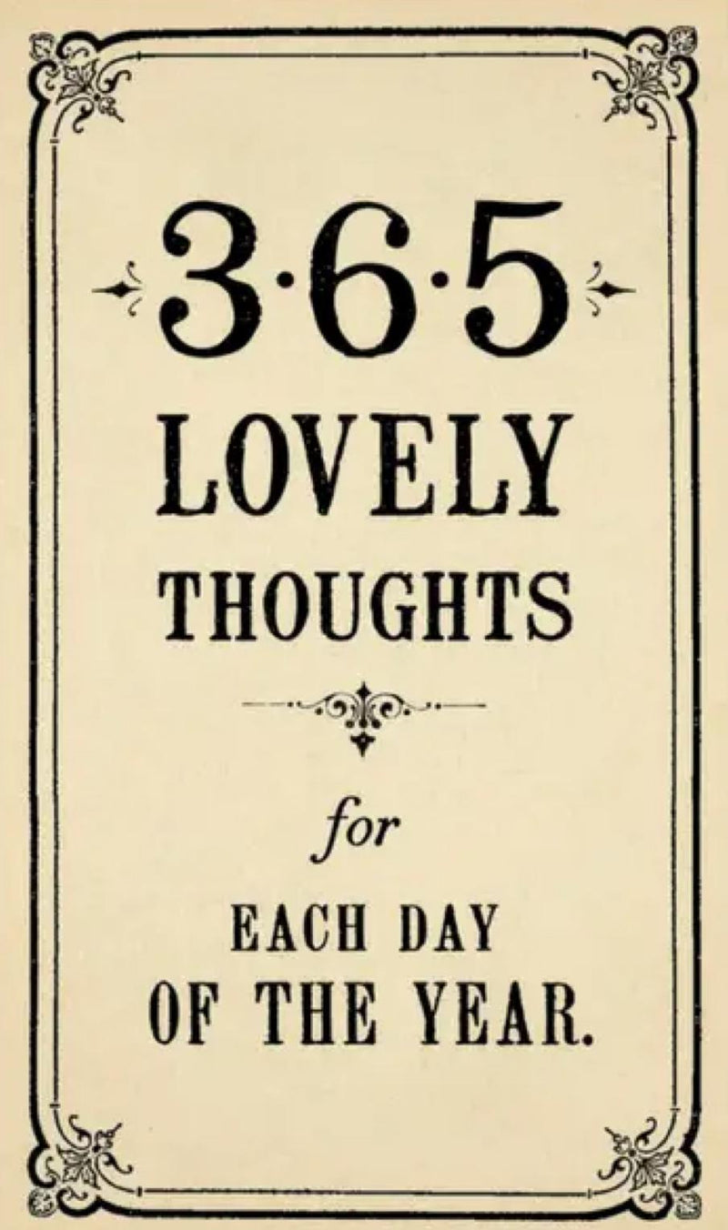 365 Lovely Thoughts