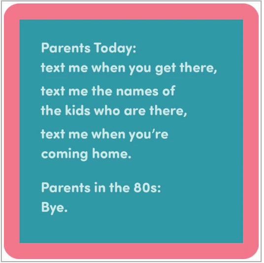 Parent in 80’S