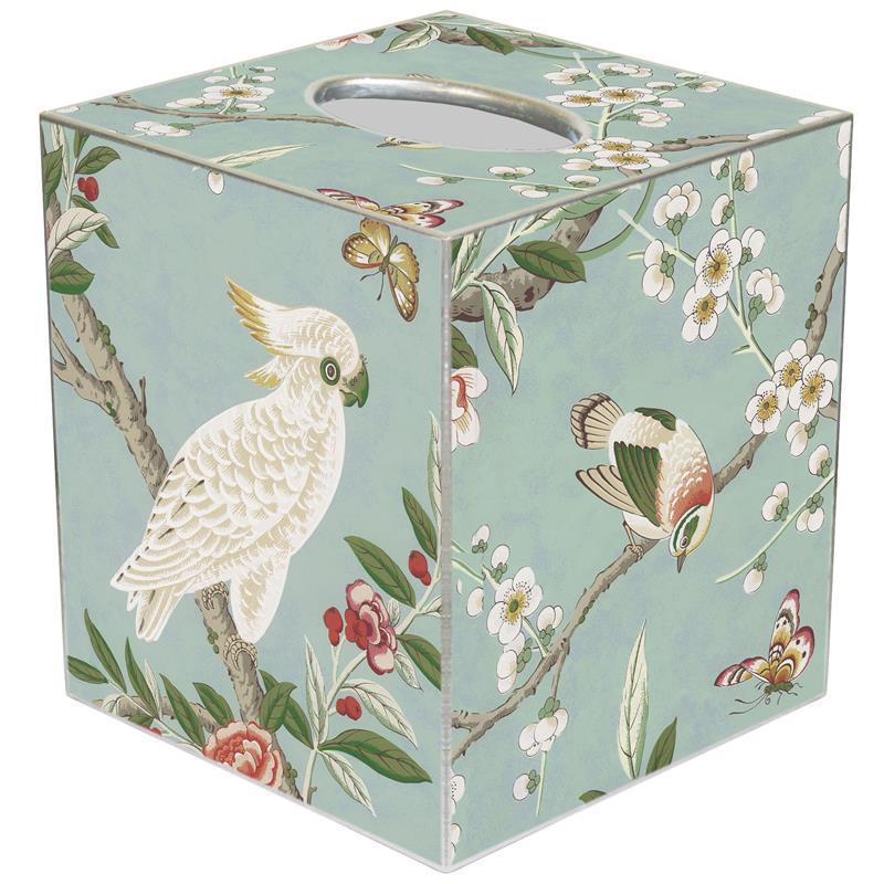 Birds & Bloom Tissue Box Cover