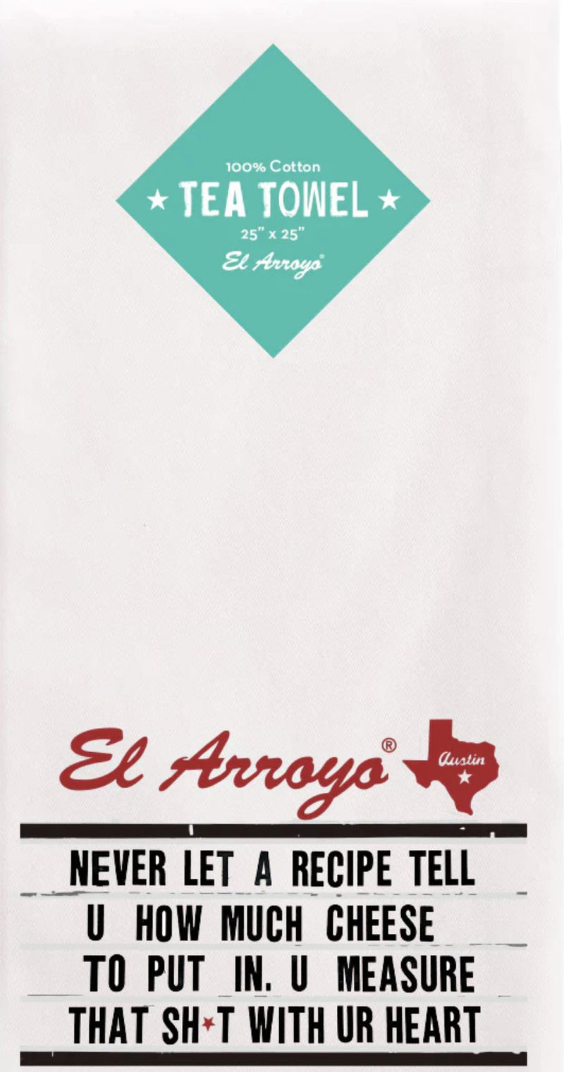 El Arroyo Measure That Tea Towel